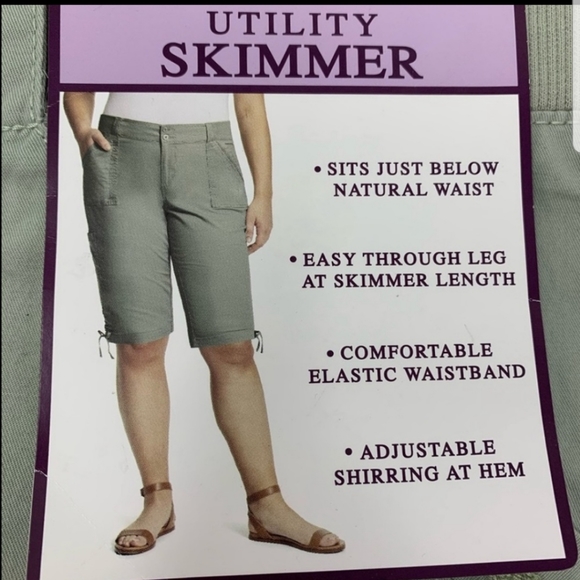 Gloria Vanderbilt Utility Skimmer Capri - Picture 4 of 8